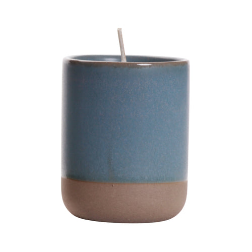 Tranquility Stoneware Collection. Beeswax Candles